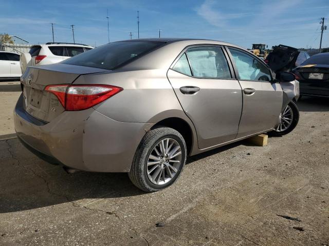 2T1BURHE7FC388148 - 2015 TOYOTA COROLLA L GRAY photo 3