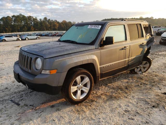 1C4NJRFB0ED630536 - 2014 JEEP PATRIOT LATITUDE CHARCOAL photo 1