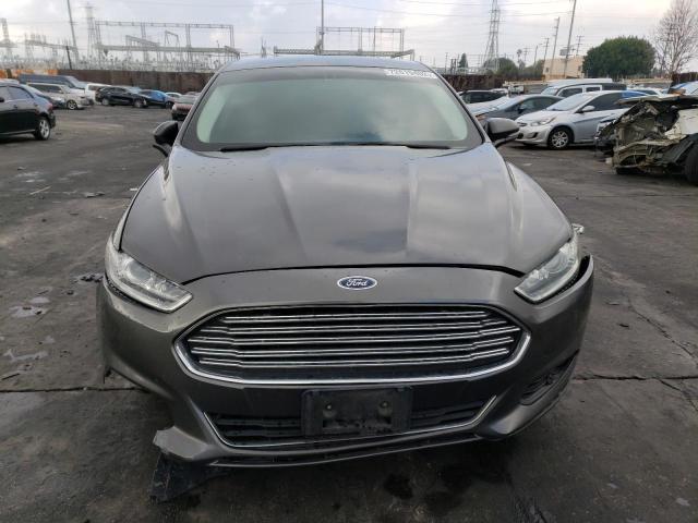 3FA6P0K9XGR124228 - 2016 FORD FUSION TITANIUM GRAY photo 5