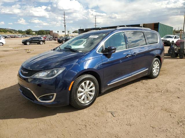 2C4RC1EGXJR121619 - 2018 CHRYSLER PACIFICA TOURING L PLUS BLUE photo 1
