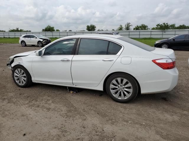 1HGCR2F8XEA203637 - 2014 HONDA ACCORD EXL WHITE photo 2