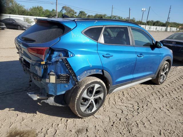 KM8J33A28JU793132 - 2018 HYUNDAI TUCSON VALUE BLUE photo 3