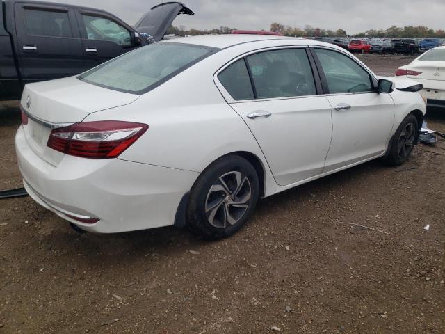 1HGCR2F36HA011737 - 2017 HONDA ACCORD LX WHITE photo 3