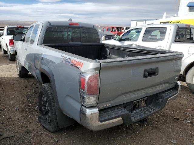 3TYSZ5ANXLT000874 - 2020 TOYOTA TACOMA ACCESS CAB ნაცრისფერი ფოტო 2