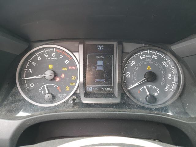 3TYSZ5ANXLT000874 - 2020 TOYOTA TACOMA ACCESS CAB ნაცრისფერი ფოტო 9