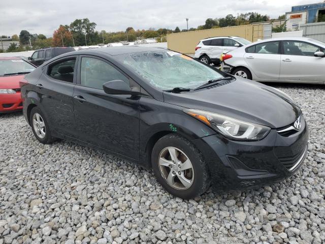 KMHDH4AEXEU087218 - 2014 HYUNDAI ELANTRA SE BLACK photo 4