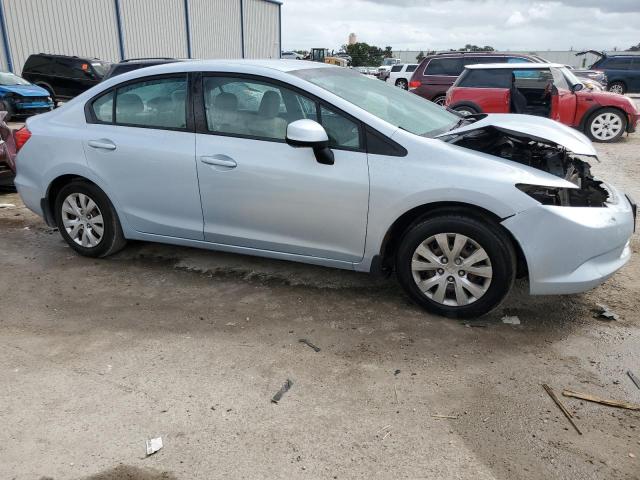 2HGFB2F57CH580450 - 2012 HONDA CIVIC LX BLUE photo 4