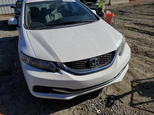 19XFB5F59DE000385 - 2013 HONDA CIVIC NATURAL GAS WHITE photo 5