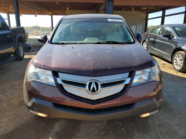 2HNYD28639H521955 - 2009 ACURA MDX TECHNOLOGY MAROON photo 5