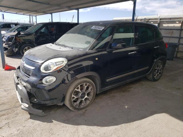 ZFBCFADH3EZ008844 - 2014 FIAT 500L TREKKING BLACK photo 1