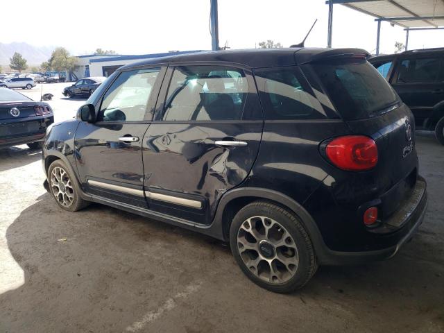 ZFBCFADH3EZ008844 - 2014 FIAT 500L TREKKING BLACK photo 2