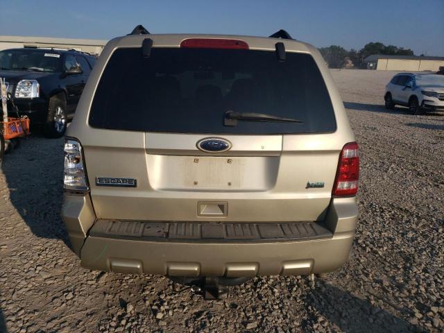 1FMCU0DG7BKA50289 - 2011 FORD ESCAPE XLT BEIGE photo 6