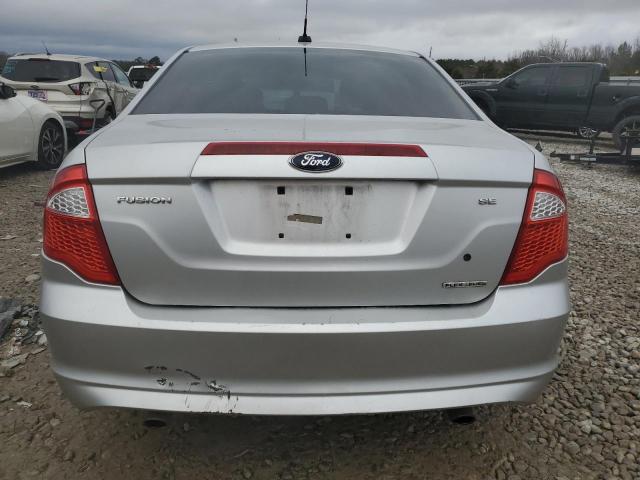 3FAHP0HGXCR305757 - 2012 FORD FUSION SE SILVER photo 6