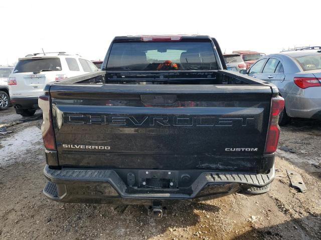 1GCPYBEK5NZ108601 - 2022 CHEVROLET SILVERADO K1500 CUSTOM BLACK photo 6