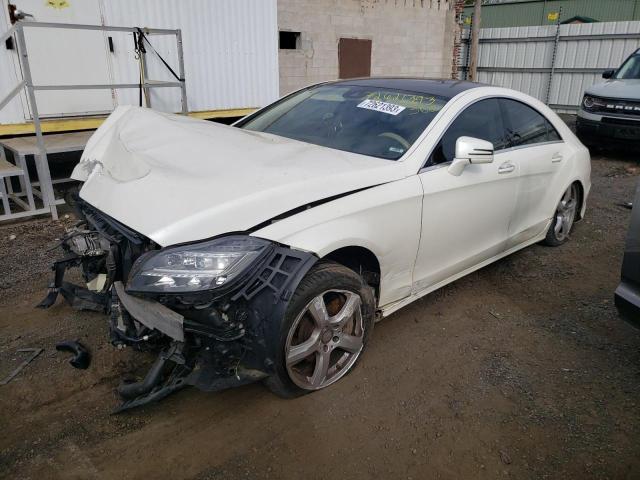 WDDLJ9BB7EA090820 - 2014 MERCEDES-BENZ CLS 550 4MATIC WHITE photo 1