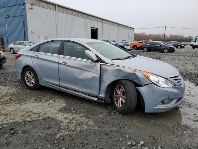 5NPEB4AC2DH562586 - 2013 HYUNDAI SONATA GLS BLUE photo 4