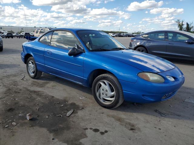 3FAFP11352R179780 - 2002 FORD ESCORT ZX2 BLUE photo 4