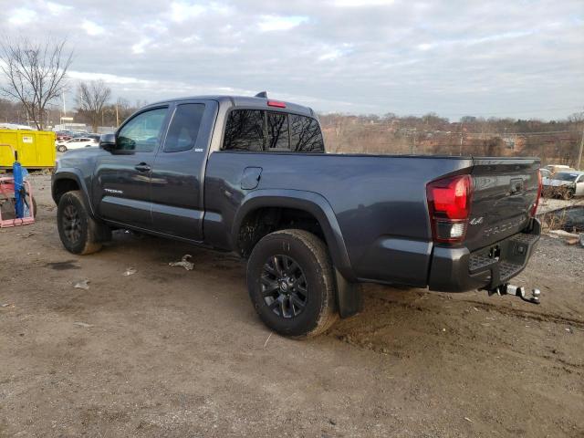 3TYSZ5AN2NT089519 - 2022 TOYOTA TACOMA ACCESS CAB ნაცრისფერი ფოტო 2