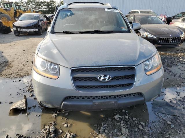 5NMSH13E39H301406 - 2009 HYUNDAI SANTA FE SE SILVER photo 5