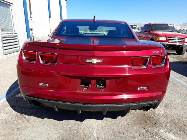 2G1FK1EJ2B9127491 - 2011 CHEVROLET CAMARO 2SS BURGUNDY photo 6