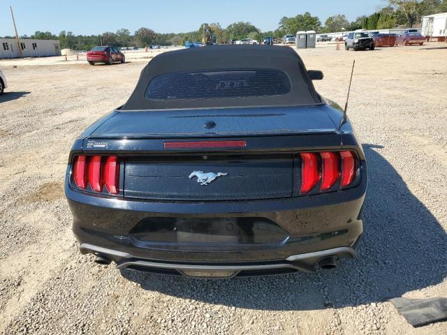 1FATP8UH3K5159694 - 2019 FORD MUSTANG BLACK photo 6