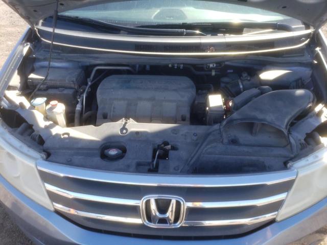 5FNRL5H62CB065894 - 2012 HONDA ODYSSEY EXL SILVER photo 12