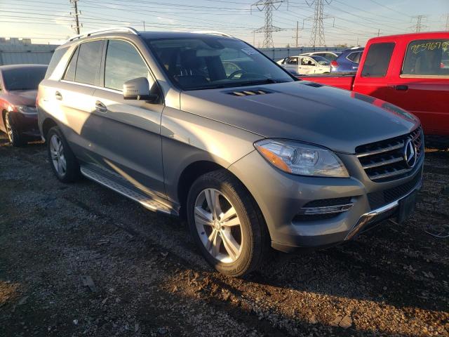 4JGDA5HB6EA273572 - 2014 MERCEDES-BENZ ML 350 4MATIC GRAY photo 4