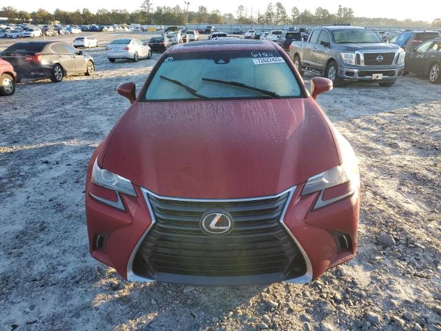 JTHBZ1BL9GA006104 - 2016 LEXUS GS 350 BASE RED photo 5