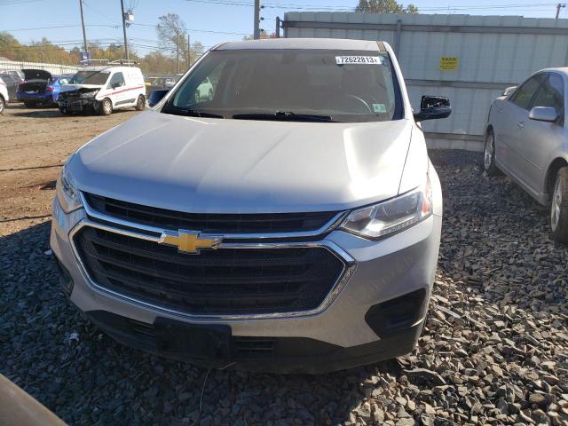 1GNEVFKW1KJ113472 - 2019 CHEVROLET TRAVERSE LS SILVER photo 5