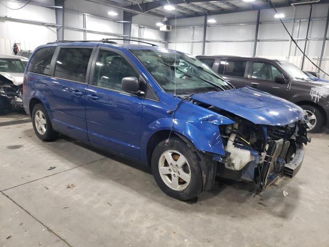 2D4RN3D19AR426891 - 2010 DODGE GRAND CARA HERO BLUE photo 4