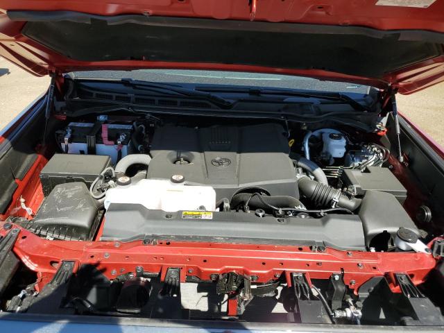 5TFNA5DB0RX213451 - 2024 TOYOTA TUNDRA CREWMAX PLATINUM RED photo 11