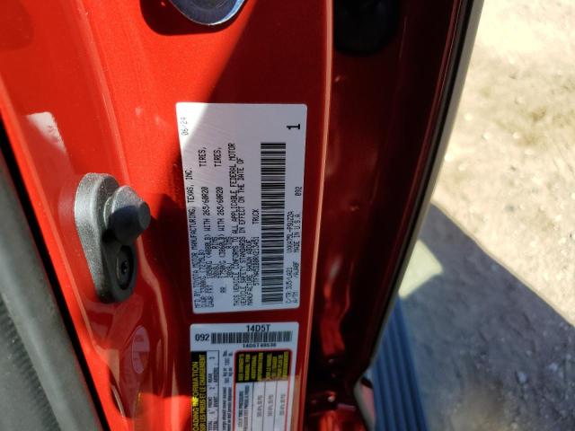 5TFNA5DB0RX213451 - 2024 TOYOTA TUNDRA CREWMAX PLATINUM წითელი ფოტო 12