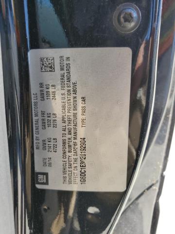 1G6DC1E39E0192904 - 2014 CADILLAC CTS PERFORMANCE COLLECTION Черный фото 12