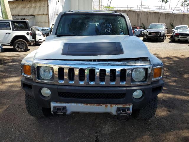 5GTEN13E998115868 - 2009 HUMMER H3 WHITE photo 5