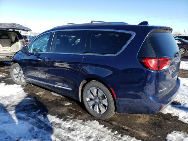 2C4RC1N71JR212942 - 2018 CHRYSLER PACIFICA HYBRID LIMITED BLUE photo 2