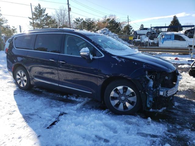 2C4RC1N71JR212942 - 2018 CHRYSLER PACIFICA HYBRID LIMITED BLUE photo 4