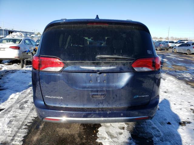 2C4RC1N71JR212942 - 2018 CHRYSLER PACIFICA HYBRID LIMITED BLUE photo 6