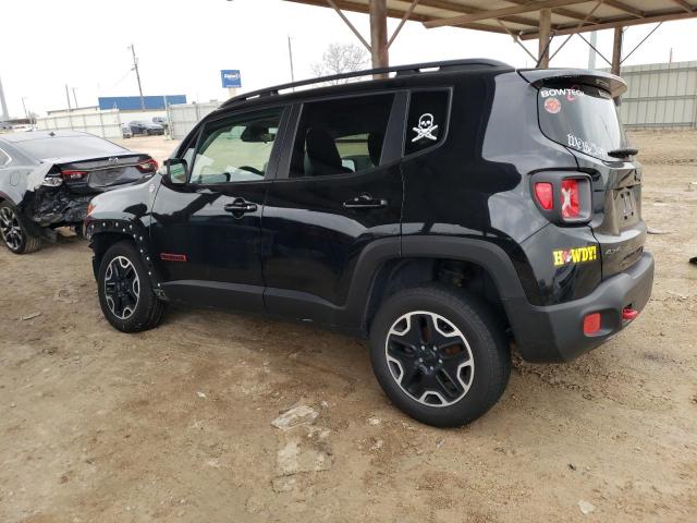 ZACCJBCT6GPC80748 - 2016 JEEP RENEGADE TRAILHAWK BLACK photo 2