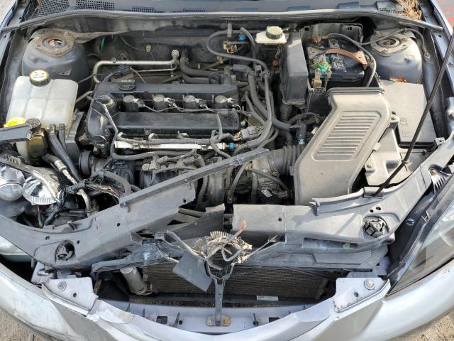 JM1BK343351314428 - 2005 MAZDA 3 HATCHBACK GRAY photo 11