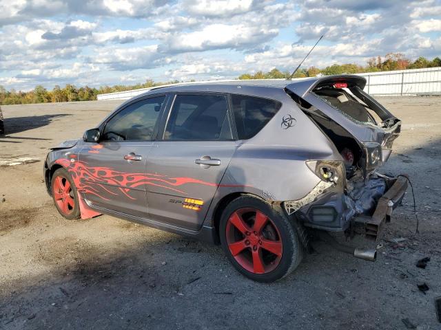 JM1BK343351314428 - 2005 MAZDA 3 HATCHBACK GRAY photo 2