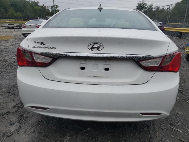 5NPEB4AC9DH629507 - 2013 HYUNDAI SONATA GLS WHITE photo 6