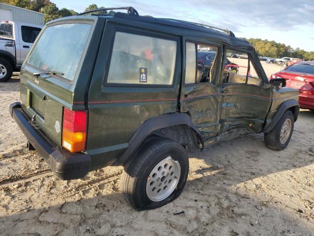 1J4FT28S6TL124872 - 1996 JEEP CHEROKEE SE GREEN photo 3