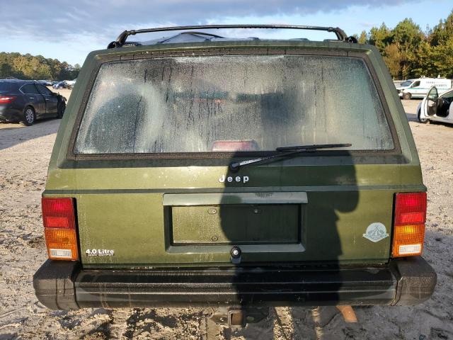 1J4FT28S6TL124872 - 1996 JEEP CHEROKEE SE GREEN photo 6