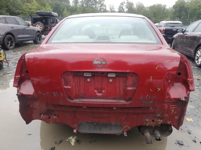 1N4AL11D66N383818 - 2006 NISSAN ALTIMA S RED photo 6