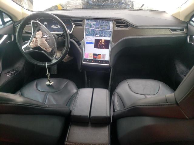 5YJSA1S10EFP24667 - 2014 TESLA MODEL S WHITE photo 8