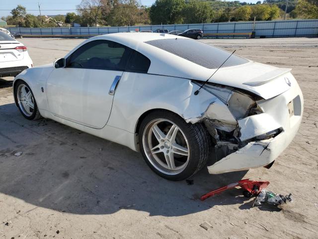 JN1AZ34E66M350917 - 2006 NISSAN 350Z COUPE WHITE photo 2