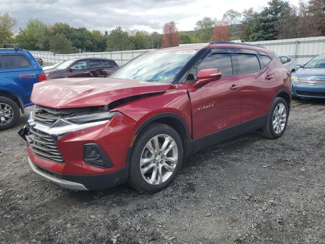 3GNKBHRS4KS688786 - 2019 CHEVROLET BLAZER 3LT RED photo 1