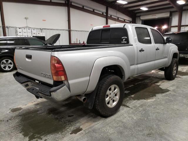 5TEKU72N75Z020378 - 2005 TOYOTA TACOMA DOUBLE CAB PRERUNNER LONG BED SILVER photo 3