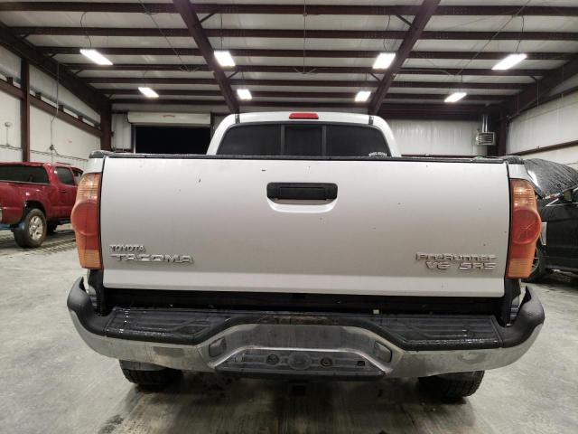 5TEKU72N75Z020378 - 2005 TOYOTA TACOMA DOUBLE CAB PRERUNNER LONG BED SILVER photo 6