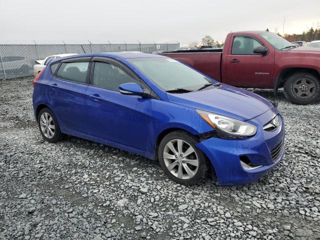 KMHCU5AE6DU074185 - 2013 HYUNDAI ACCENT GLS BLUE photo 4